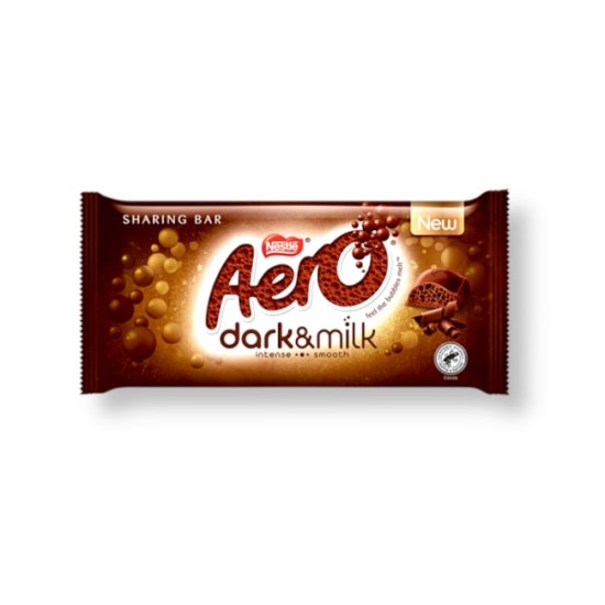 Nestle Aero Dark & Milk Sharing Bar 90g