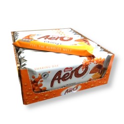 Nestle Aero Orange Chocolate Festive Block 15 x 90g - CASE PRICE