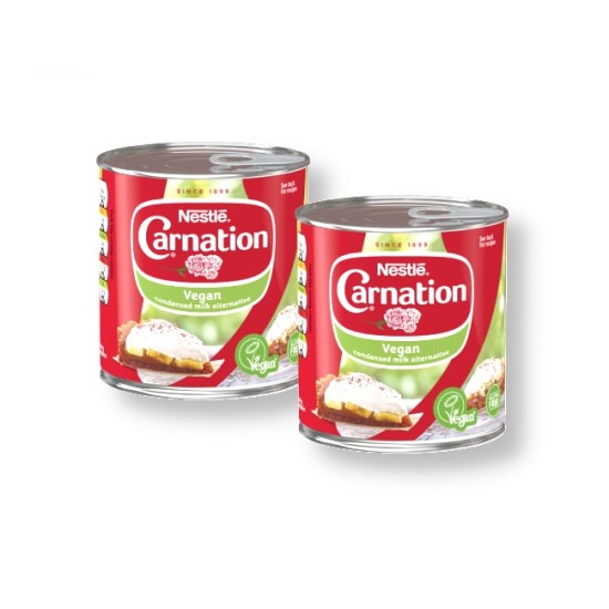 Nestle Carnation Condensed Milk Alternative Vegan 370g - 2 For £1