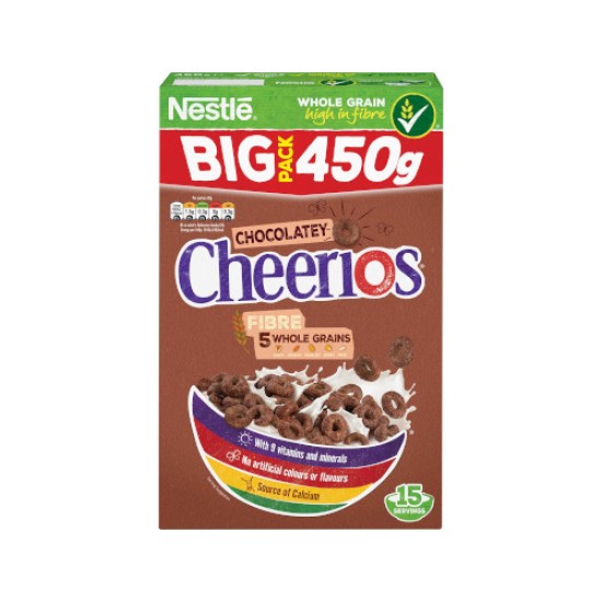 Nestle Chocolatey Cheerios Cereal BIG Pack 450g