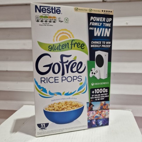Nestle Go Free Rice Pops Cereal 350g