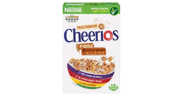 Nestle Multigrain Cheerios Cereal 375g 9726