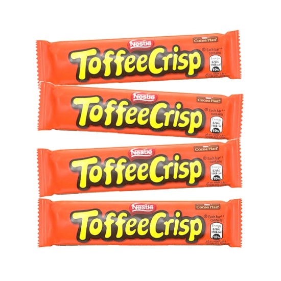 Nestle Toffee Crisp 38g - 4 for £1