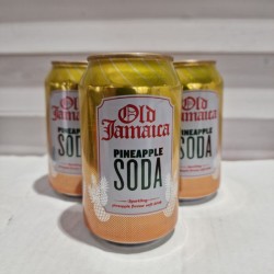 Old Jamaica Pineapple Soda 330ml - 3 For £1
