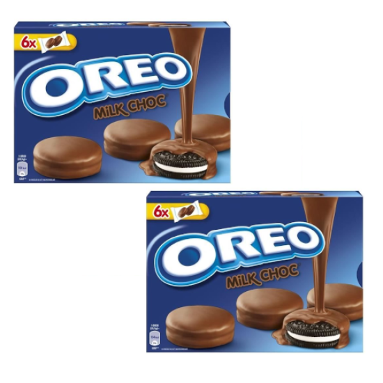 Oreo Enrobed Milk Chocolate Biscuits 246g - 2 For £1.50