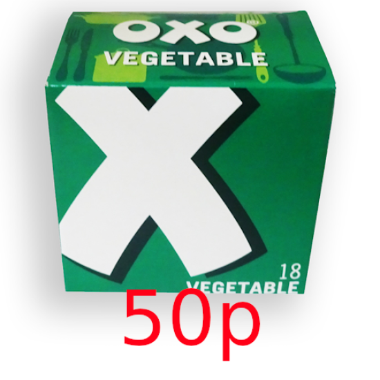 Oxo Cube Vegetable (18) 106g 