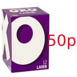 Oxo Cube Lamb (12) 71g 