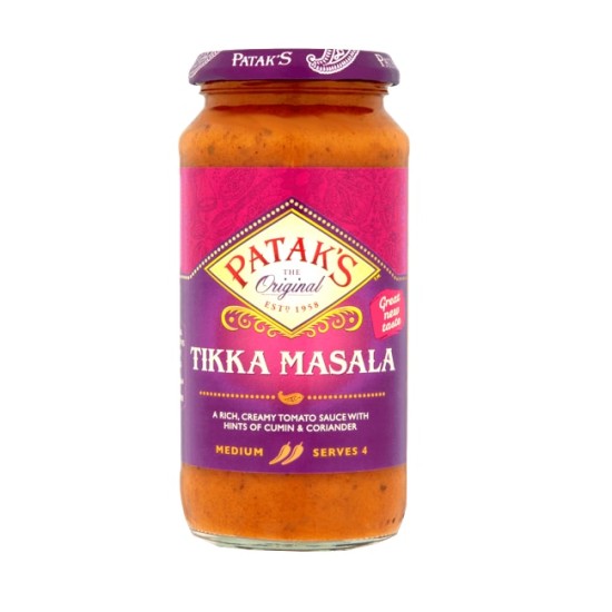 Pataks Tikka Masala Curry Sauce 350g