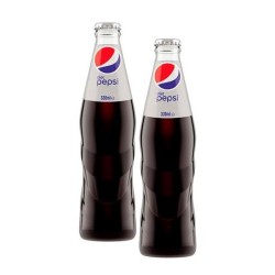 Diet Pepsi Glass Bottled Drink 330ml - 2 For £1