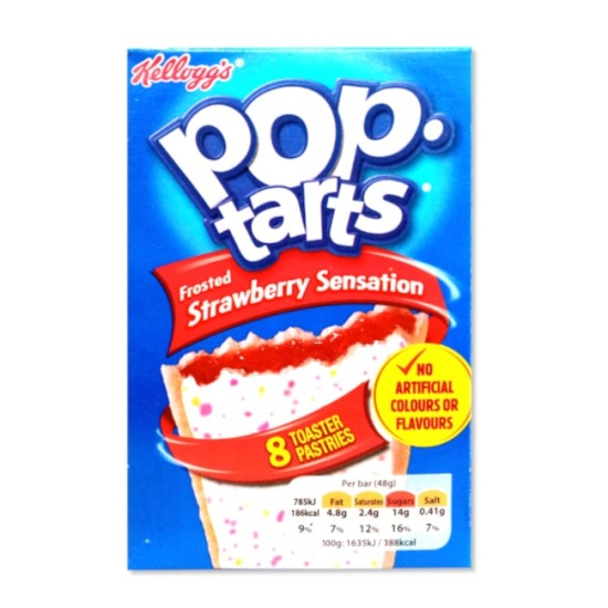Pop Tarts Frosted Strawberry Sensation 8pk 384g
