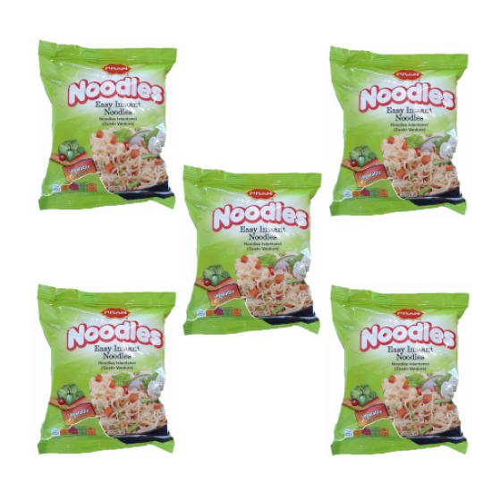 Pran Easy Instant Noodles Vegetable Flavour 5pk