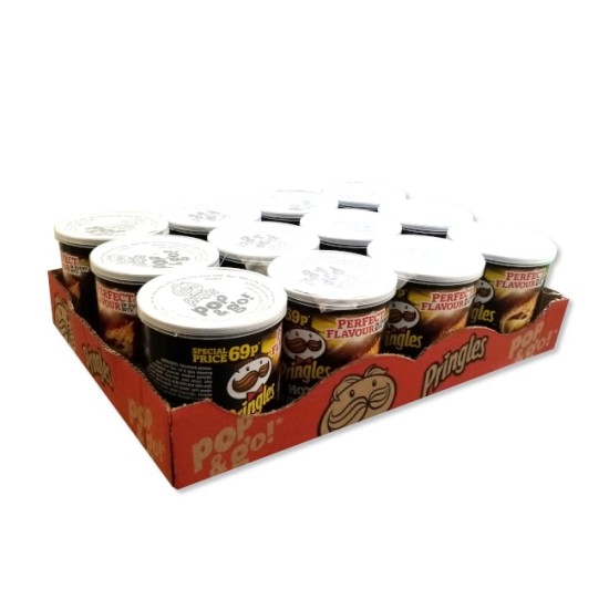 Pringles Hot & Spicy 12 x 40g - CASE PRICE