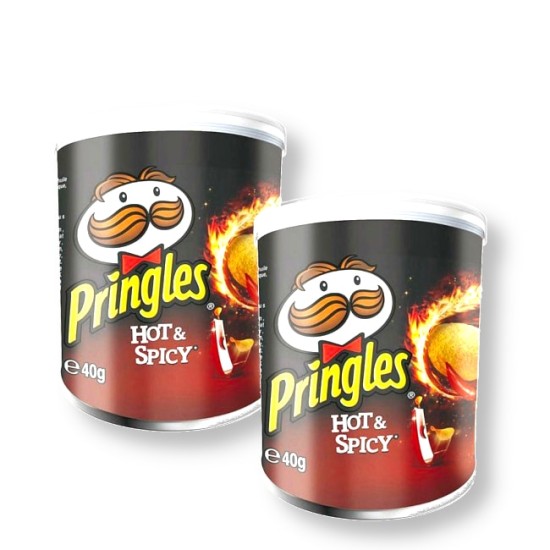 Pringles Hot & Spicy 40g - 2 For £1