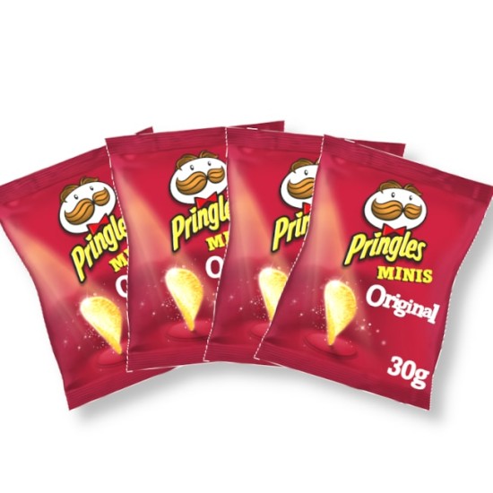 Pringles Minis Original Bags 30g - 4 For £1