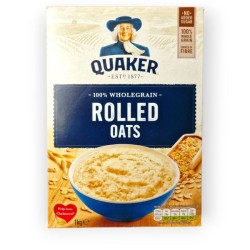 Quaker 100% Wholegrain Rolled Oats 1kg