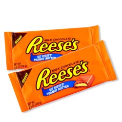 Reeses Milk Chocolate Peanut Butter Bar 192g - 2 For £1.99