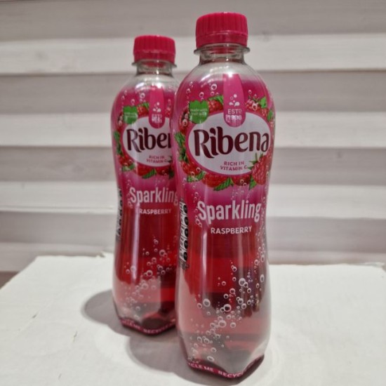 Ribena Sparkling Raspberry 500ml - 2 For £1
