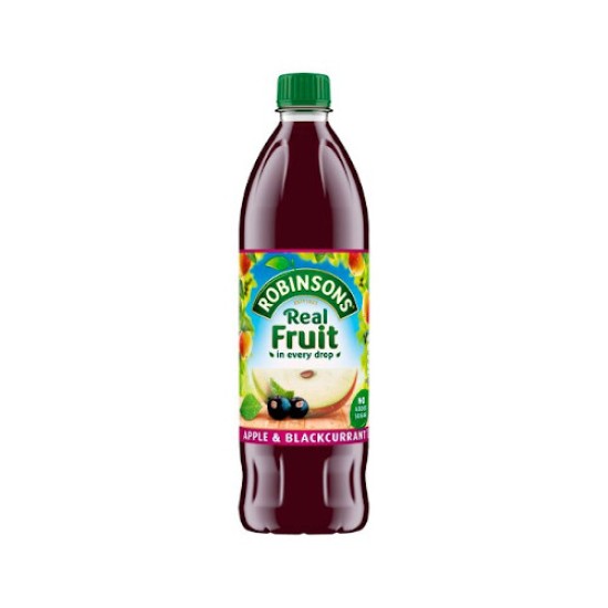 Robinsons Real Fruit Apple & Blackcurrant Cordial 1L