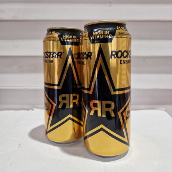 Rockstar Original Energy Drink 500ml - 2 For £1.50