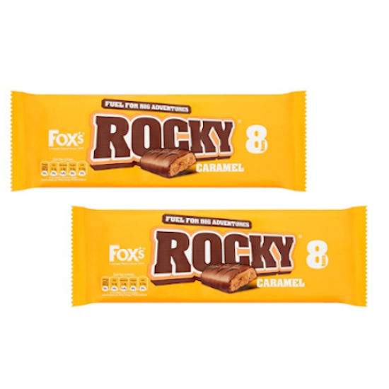 Rocky Caramel Biscuits (multipack) 168g 2 For £1.50
