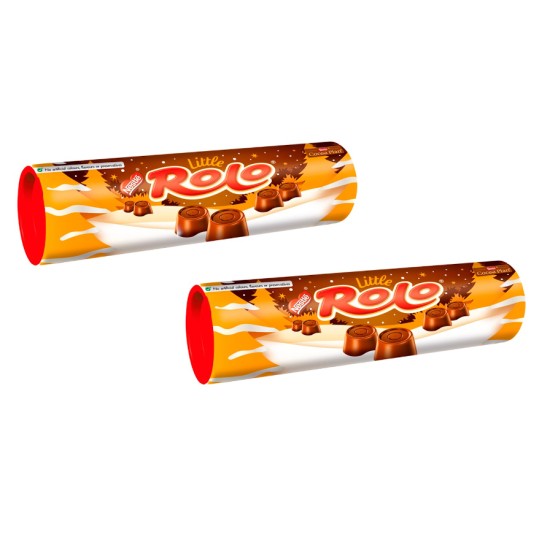 Nestle Chewy Caramel In Milk Chocolate Rolos 100g Tube - 2 For £1.50