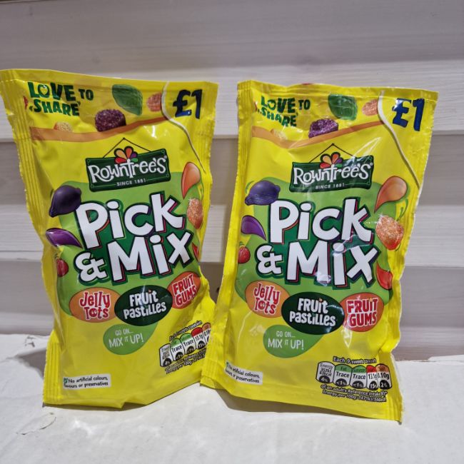 Rowntrees Pick And Mix 120g 2 For £150 1033