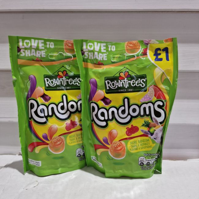 Rowntrees Randoms 120g - 2 For £1.50