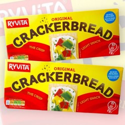 Ryvita Crackerbread Original 200g - 2 For £1.50
