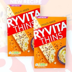 Ryvita Thins Multi-Seed Flatbreads 125g - 2 For £1.49
