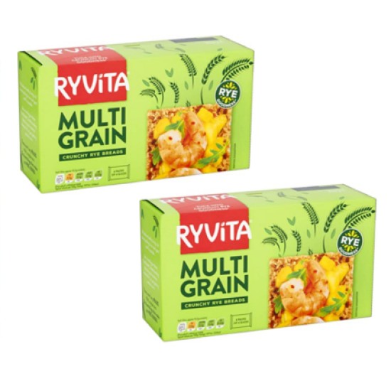 Ryvita Multi-grain Crackers 250g - 2 For £1.50
