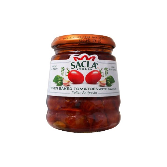 Sacla Oven Baked Tomatoes with Garlic Antipasto 285g