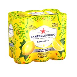 San pellegrino Limonata Soft Drink 6pk - 330ml Cans