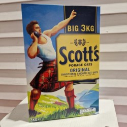 Scotts Porage Oats Original 3kg BIG BOX!