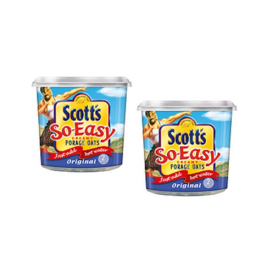 Scotts So-Easy Original Porridge Oats - 2 For £1