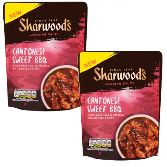 Sharwoods Cantonese Sweet BBQ Marinade 230g - 2 For £1