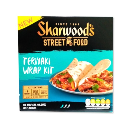 Sharwoods Teriyaki Wrap Kit 456g