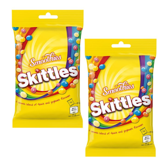 Skittles Smoothies Sweets 95g 2 For £1