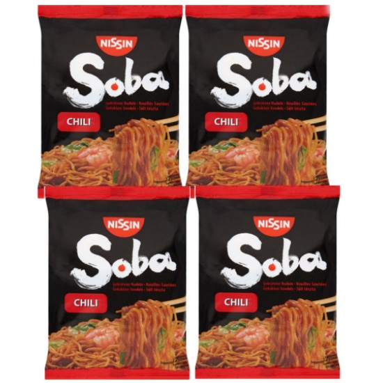 Soba Chilli Noodles (Single) 111g 4 For £1
