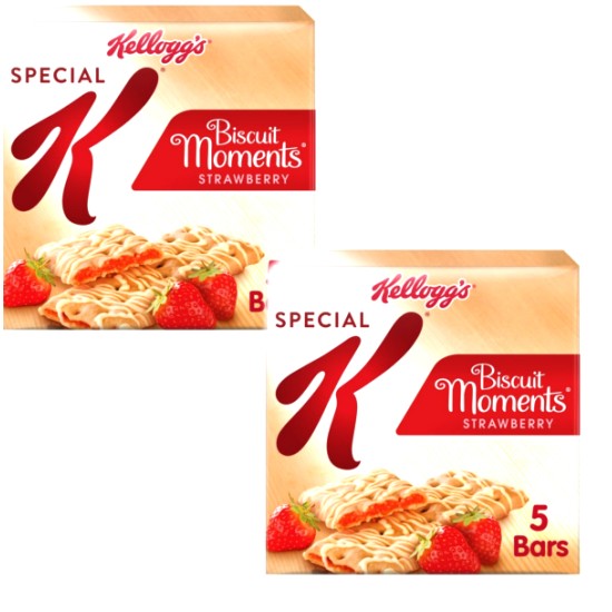 Special K Strawberry Biscuit Moments 125g - 2 For £1