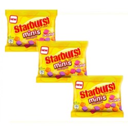 StarBurst Fruit Chews Minis Unwrapped 45g - 3 For £1