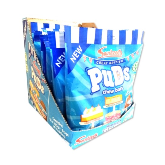 Swizzels Pud Chew Bars 12 x 150g Bags - CASE PRICE