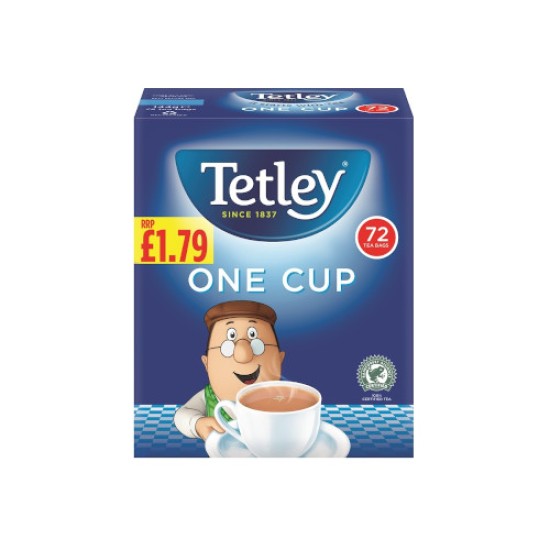 Tetley Original One Cup 72's Tea Bags