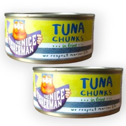 The Nice Fisherman Tuna Chunks in Brine 160g - 2 For £1.50