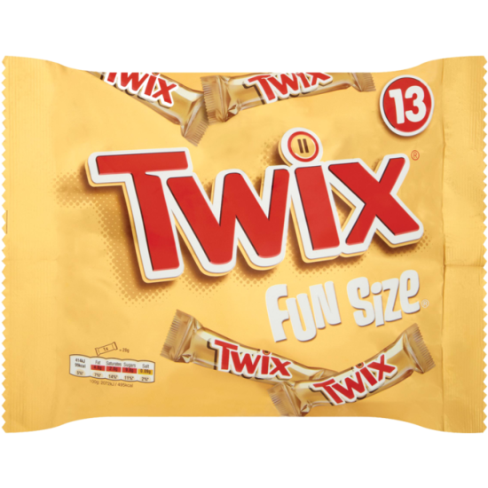 Twix Fun Size Biscuit Bars 13x20g