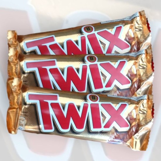 Twix chocolate Biscuit Bars 50g - 2 For £1