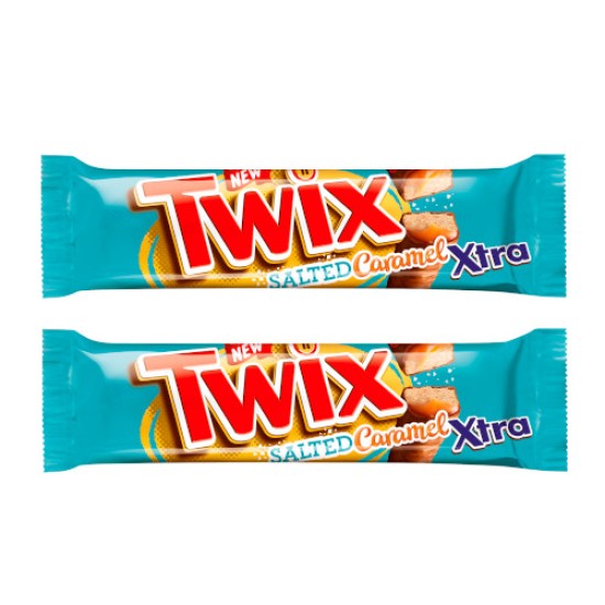 Twix Salted Caramel Xtra 75g - 3 For £1