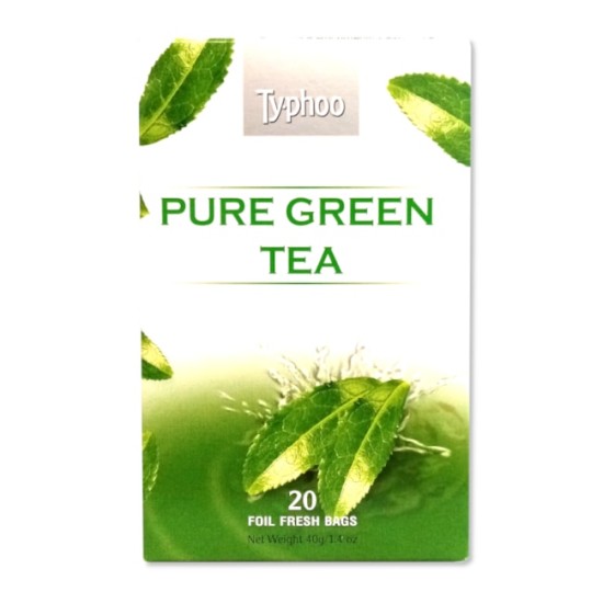 Typhoo Pure Green Tea 20s 40g