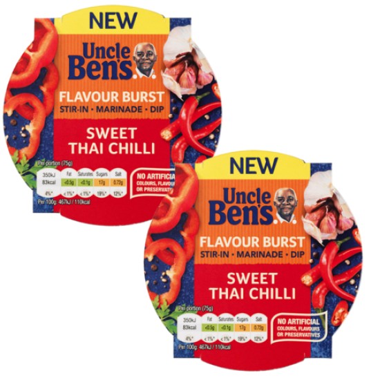 Uncle Bens Sweet Thai Chillli Sauce 150g - 2 For £1