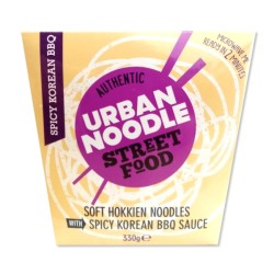 Urban Noodle Street Food Soft Hokkien Noodles with Spicy Korean BBQ Sauce 330g