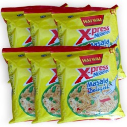 Wai Wai X-Press Instant Masala Delight Noodles 70g - 6 For £1